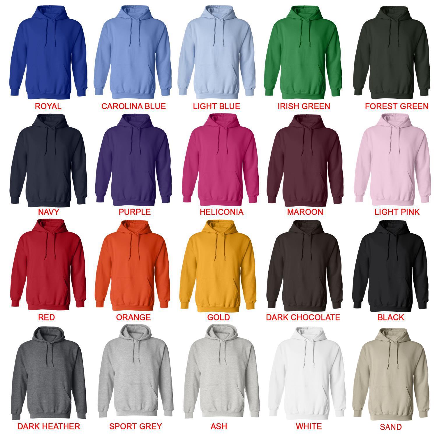 hoodie color chart - Monogatari Store