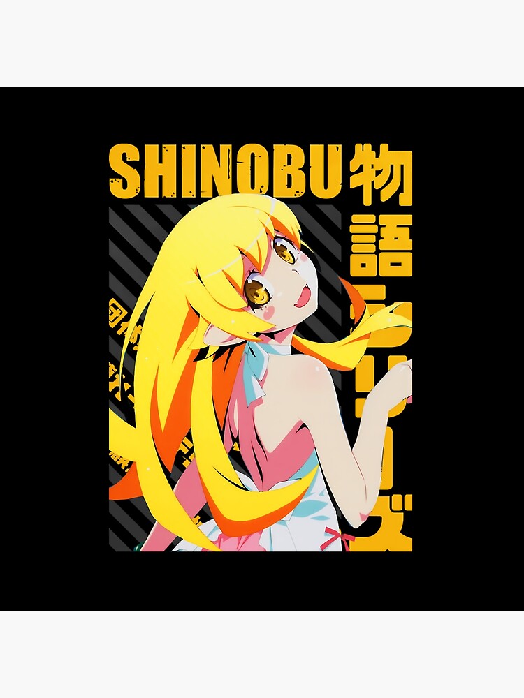 Monogatari Shinobu Oshino Classic Throw Pillow - Image 2