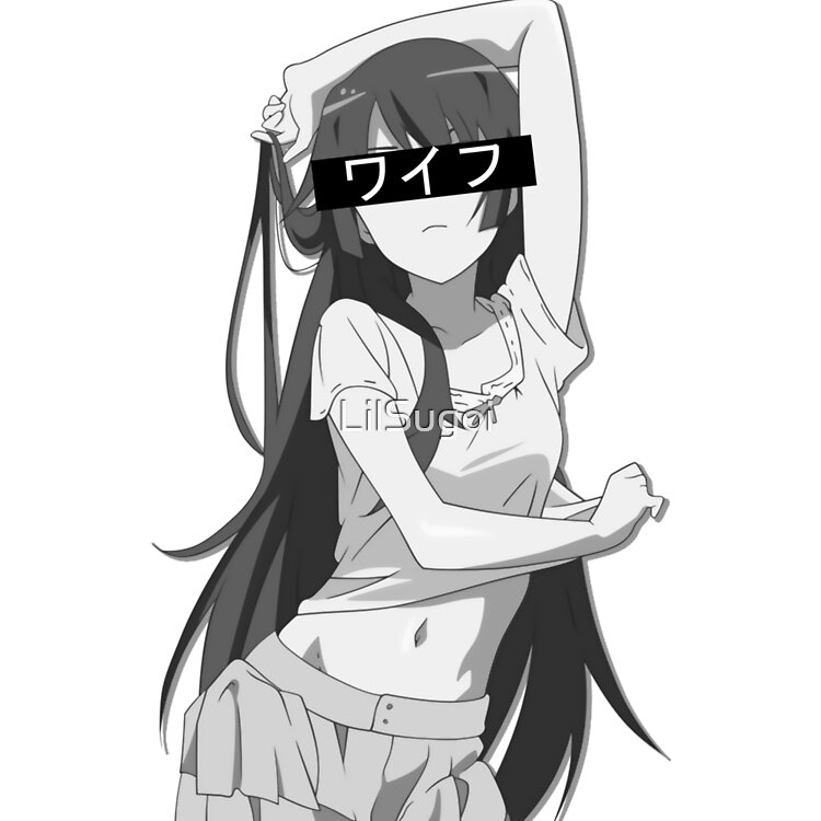 Senjougahara Waifu Tote Bag - Image 2