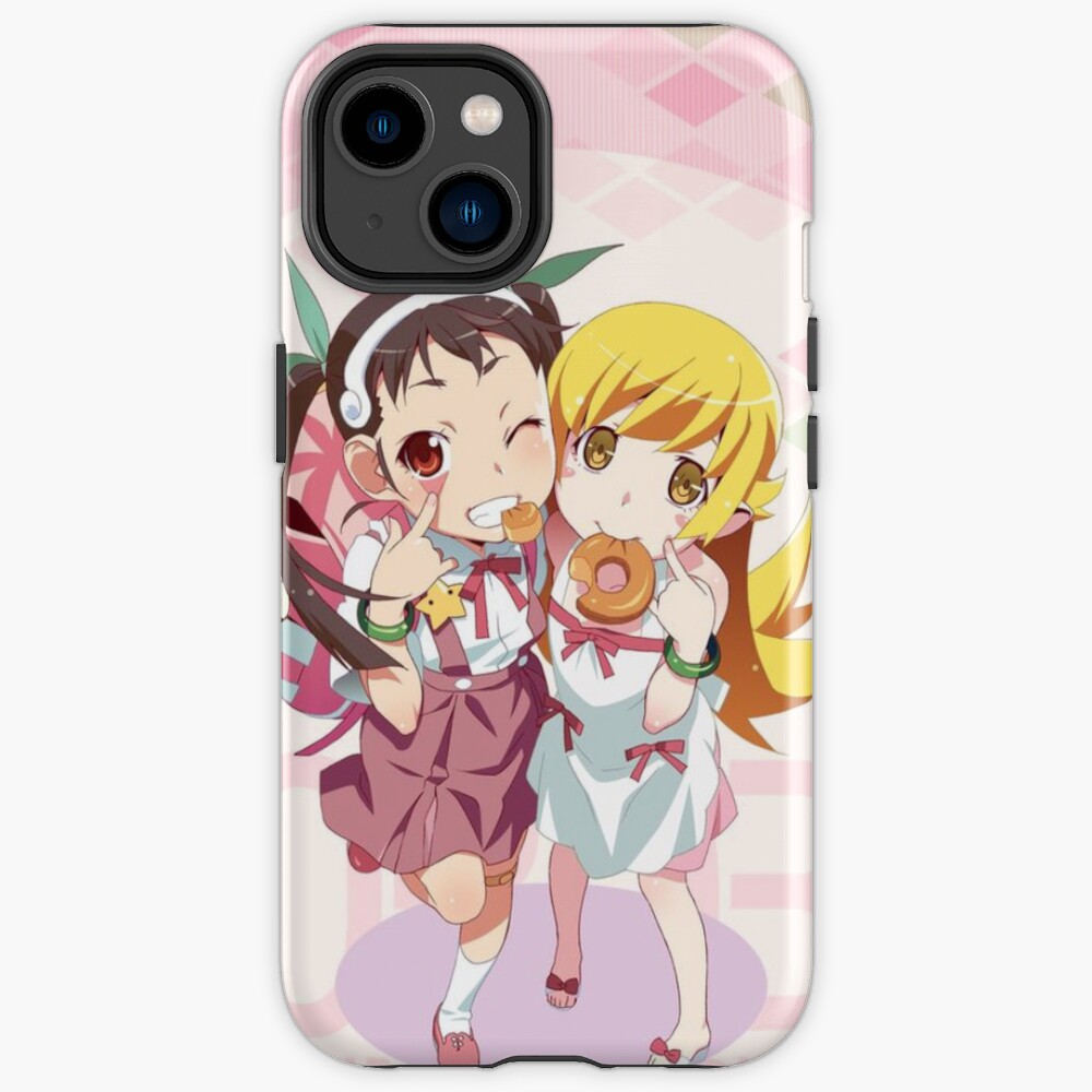 Monogatari Series Oshino Shinobu X Sengoku Nadeko Iphone Case
