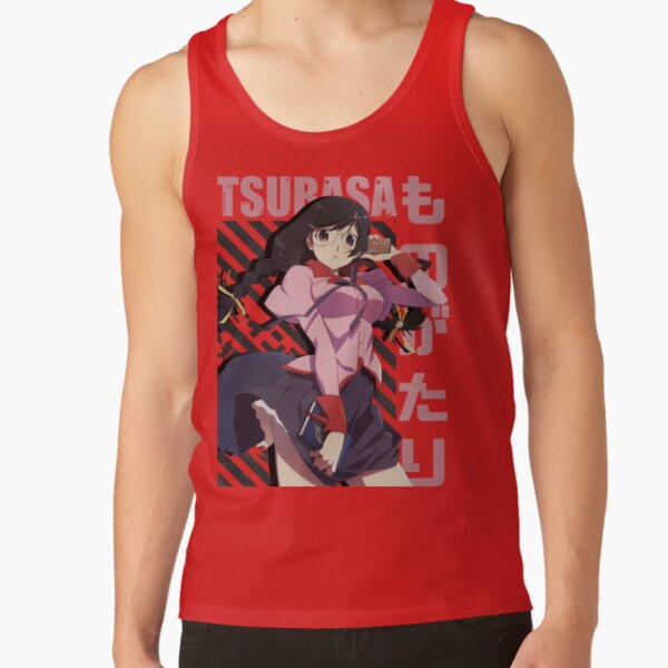 Monogatari Tsubasa Hanekawa Tank Top - Image 4