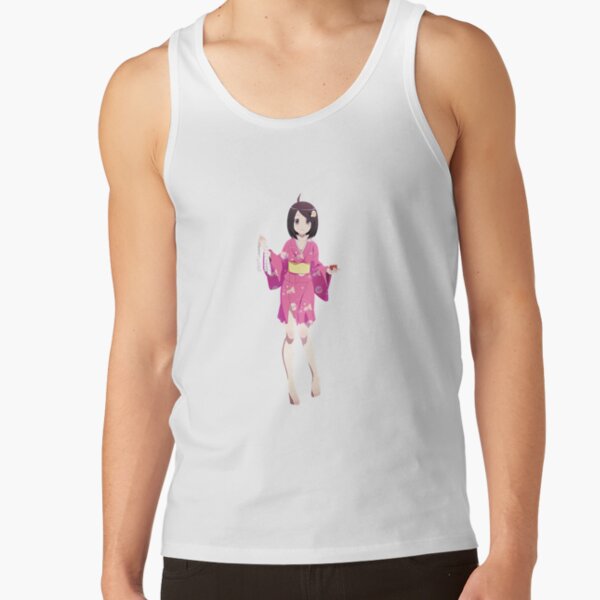 Bakemonogatari Ougi Oshino Tank Top
