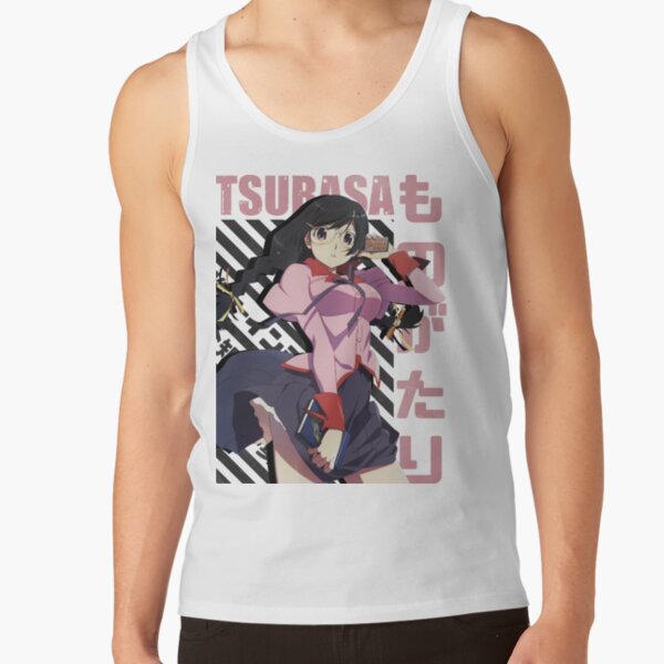 Monogatari Tsubasa Hanekawa Tank Top - Image 2