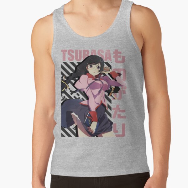 Monogatari Tsubasa Hanekawa Tank Top - Image 3