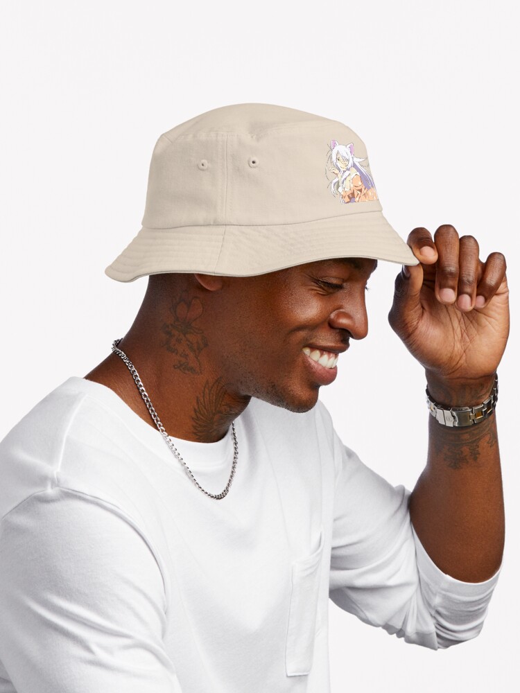 Black Hanekawa Monogatari Bucket Hat - Image 3