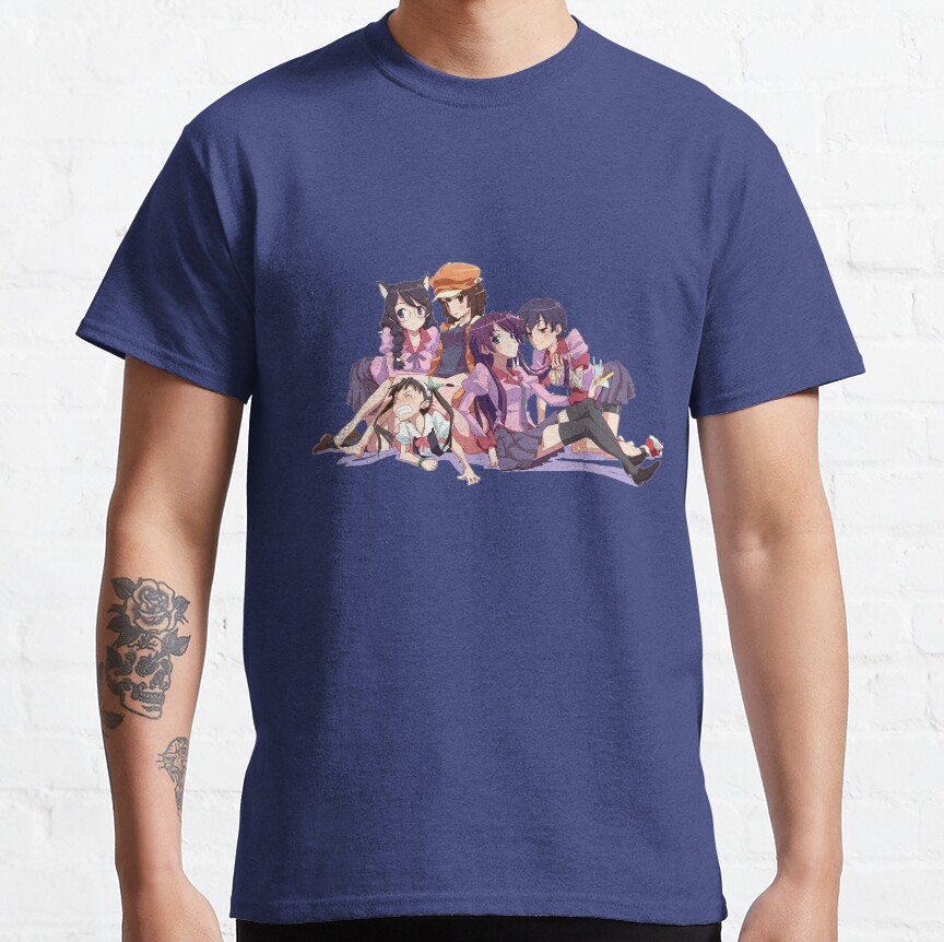 Cute Characters Monogatari T-shirt - Image 4