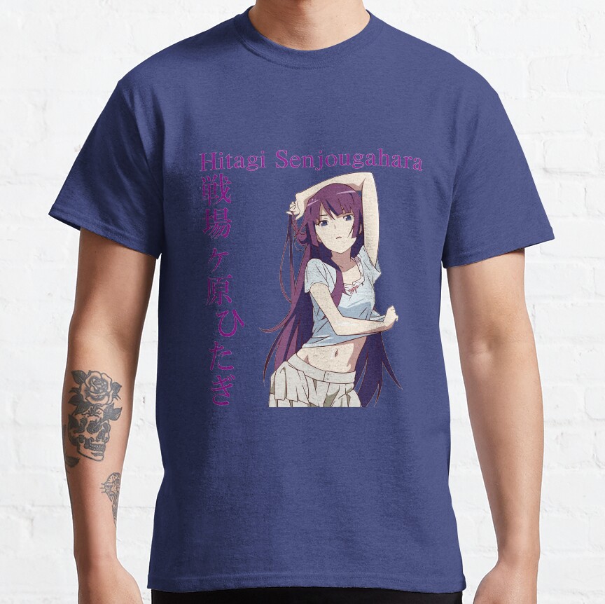 New Design Hitagi Senjogahara T-shirt - Image 4