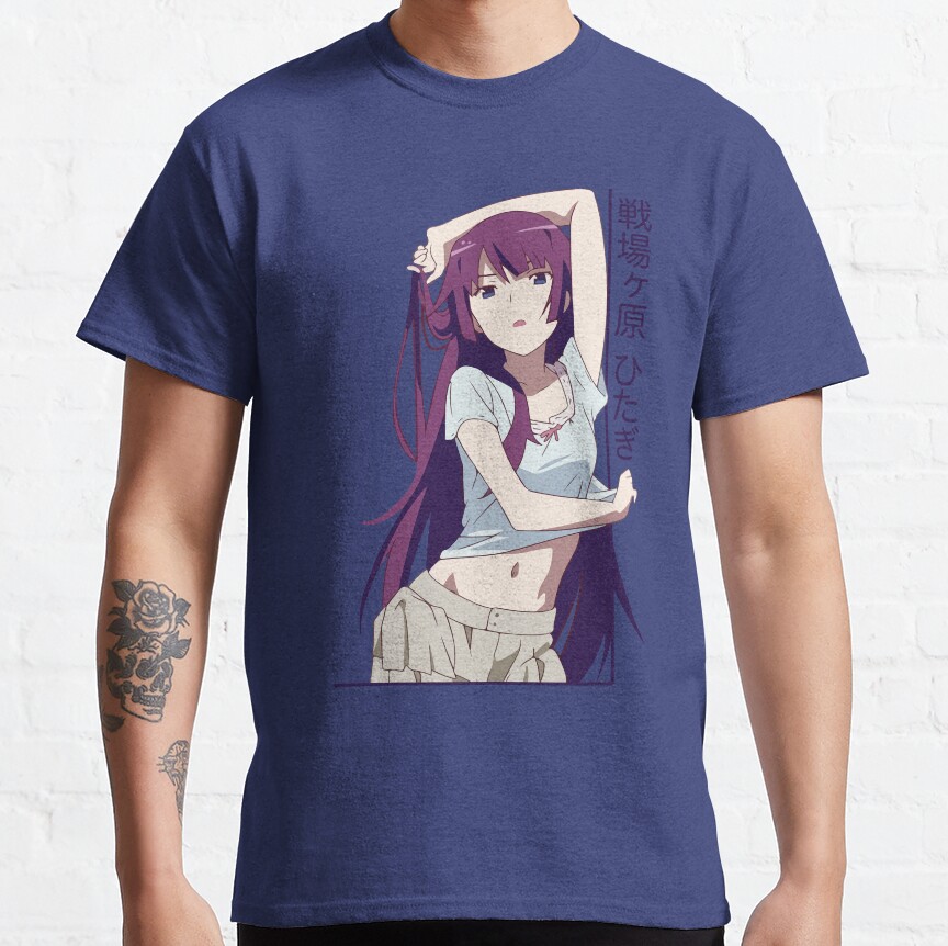 Senjougahara Hitagi Sexy T-shirt - Image 4