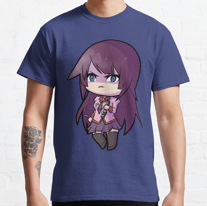 Chibi Senjougahara Bakemonogatari T-shirt - Image 4