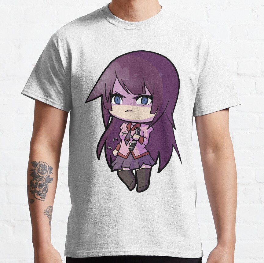 Chibi Senjougahara Bakemonogatari T-shirt - Image 2
