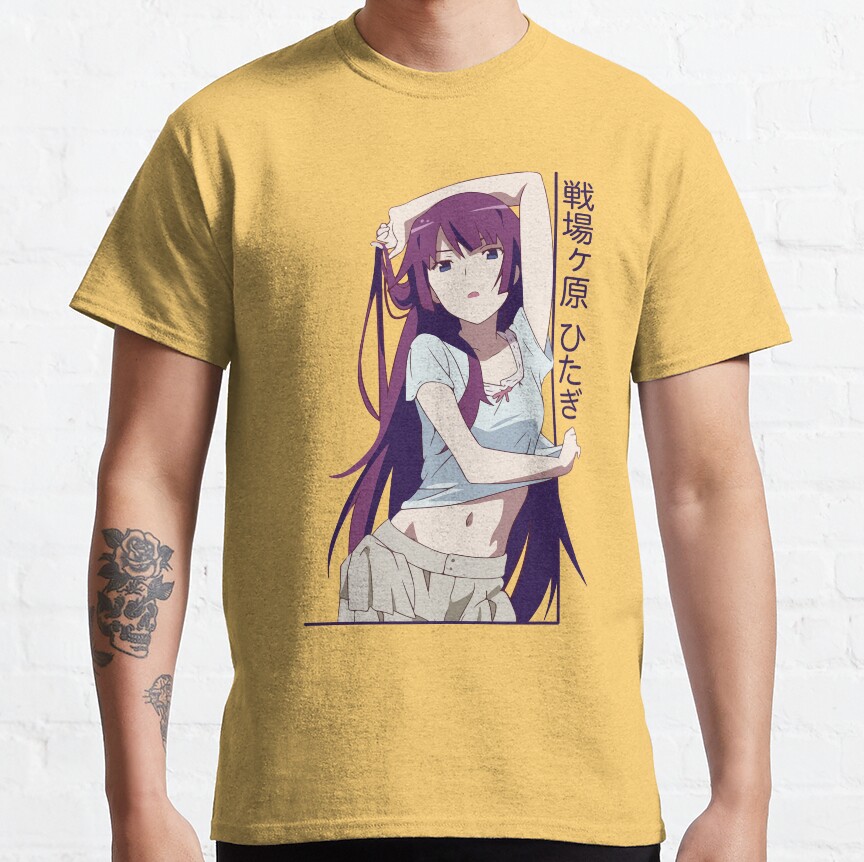 Senjougahara Hitagi Sexy T-shirt - Image 6