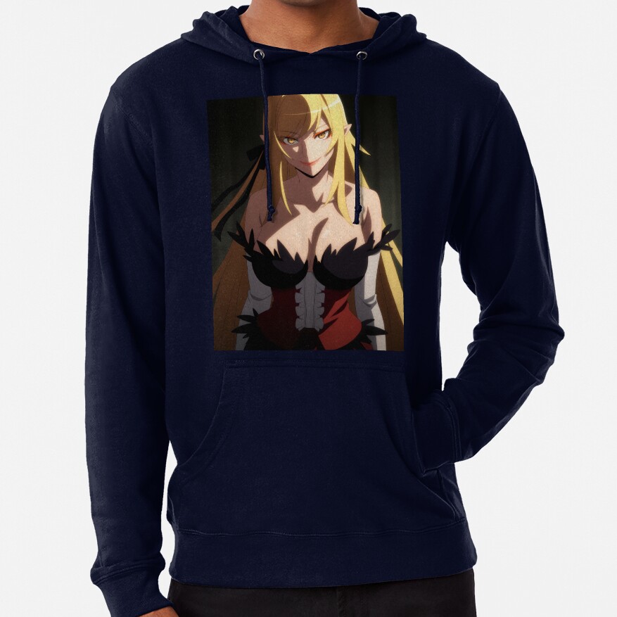 Sexy Shinobu Oshino Hoodie - Image 5