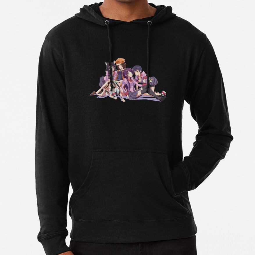 Cute Characters Monogatari Hoodie - Image 2