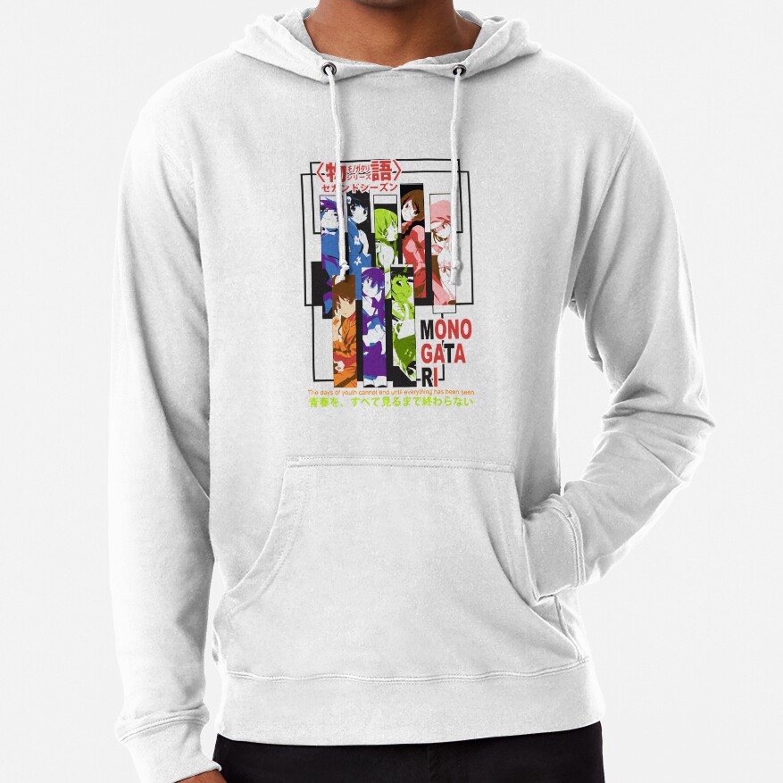 Monogatari Female Characters Hoodie
