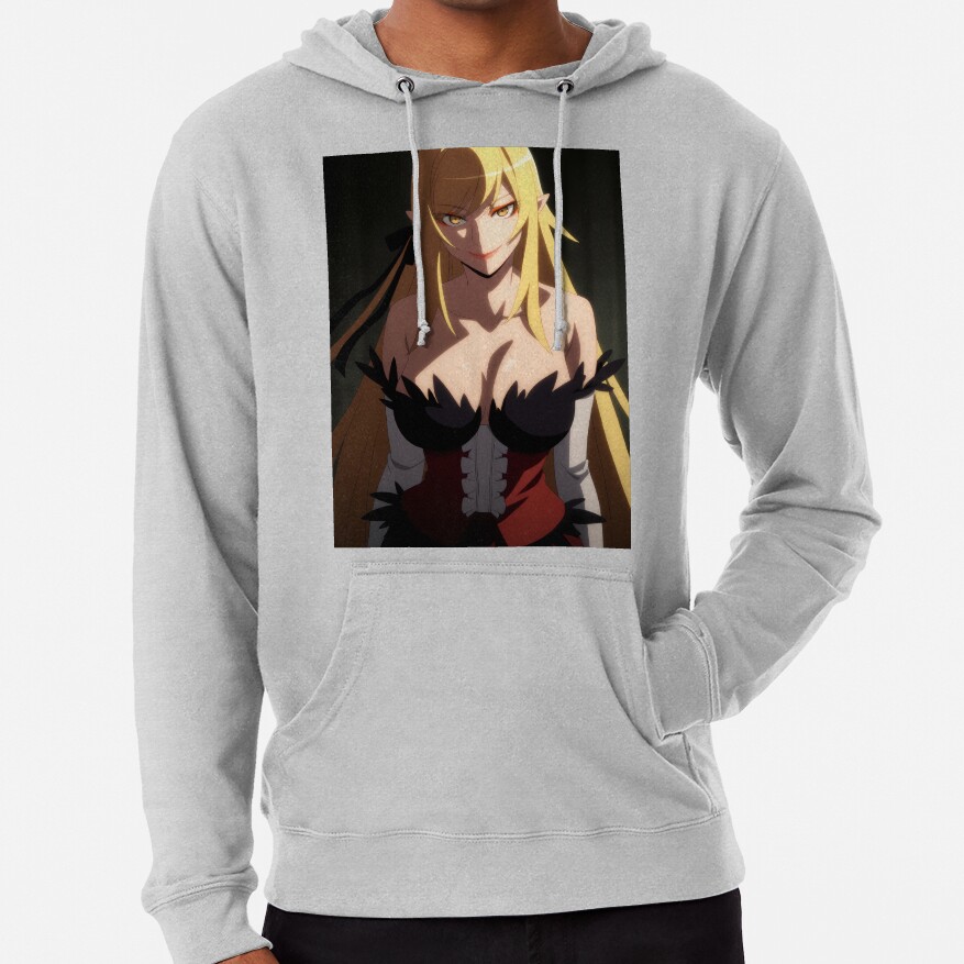 Sexy Shinobu Oshino Hoodie - Image 4