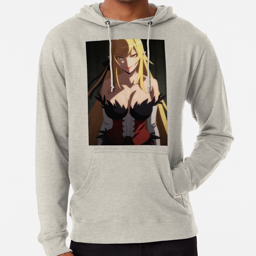 Sexy Shinobu Oshino Hoodie - Image 3