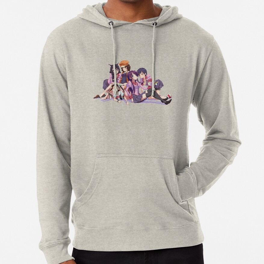 Cute Characters Monogatari Hoodie - Image 3