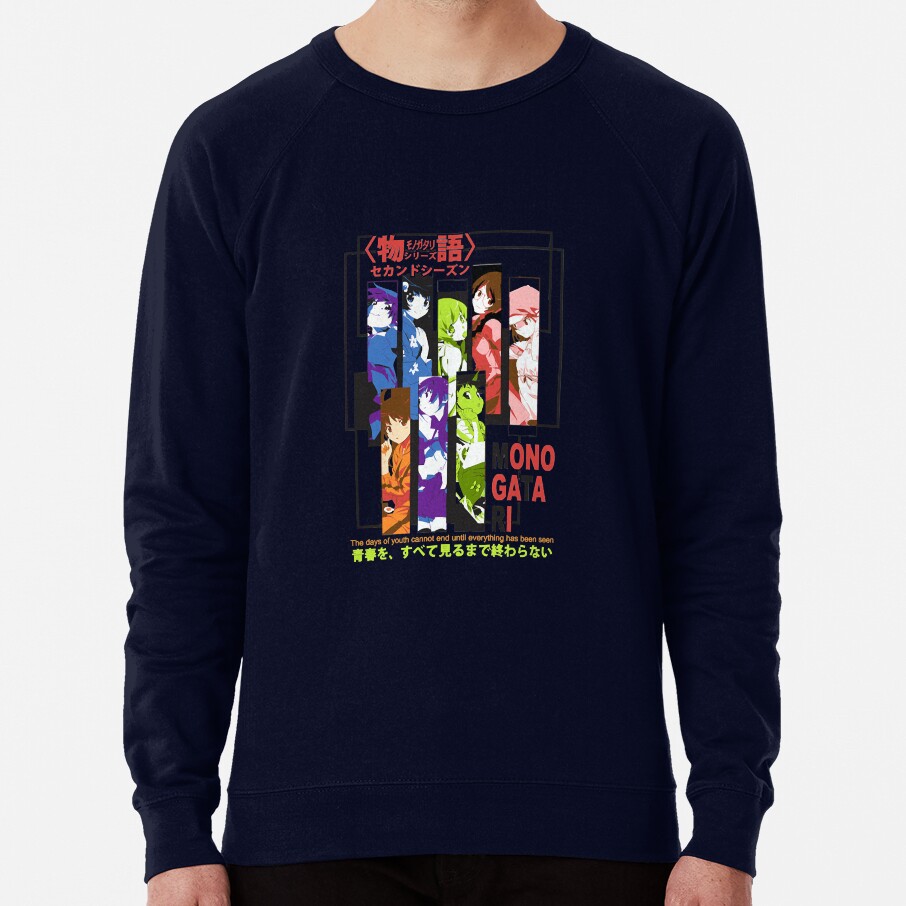 Monogatari Female Characters Sweatshirt - Image 5