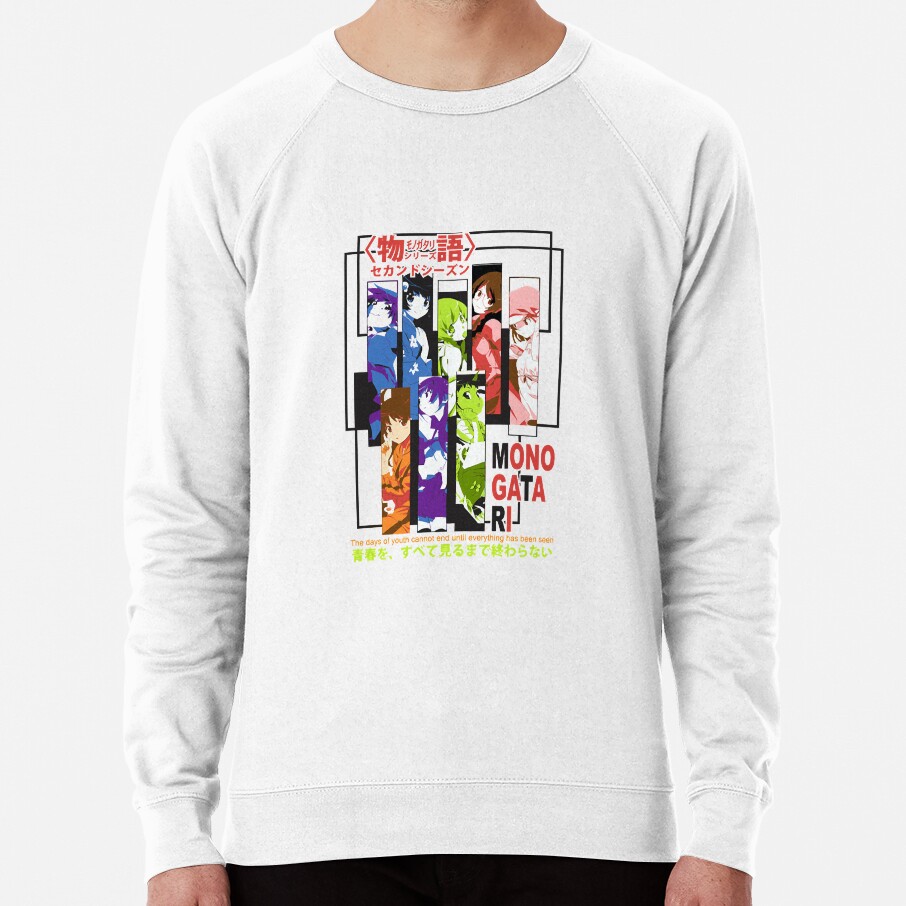 Monogatari Female Characters Sweatshirt