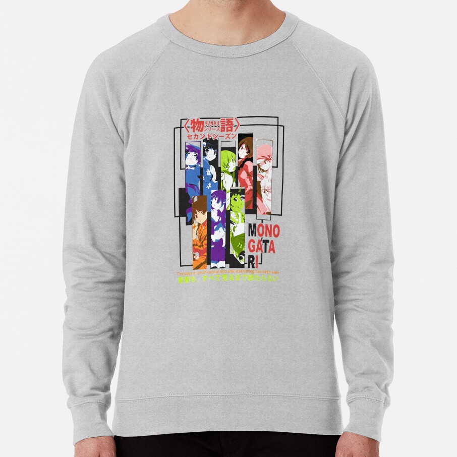 Monogatari Female Characters Sweatshirt - Image 4