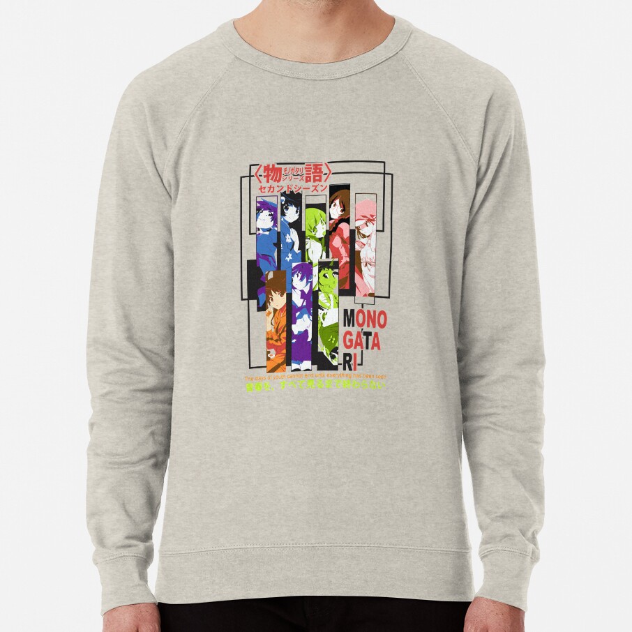 Monogatari Female Characters Sweatshirt - Image 3