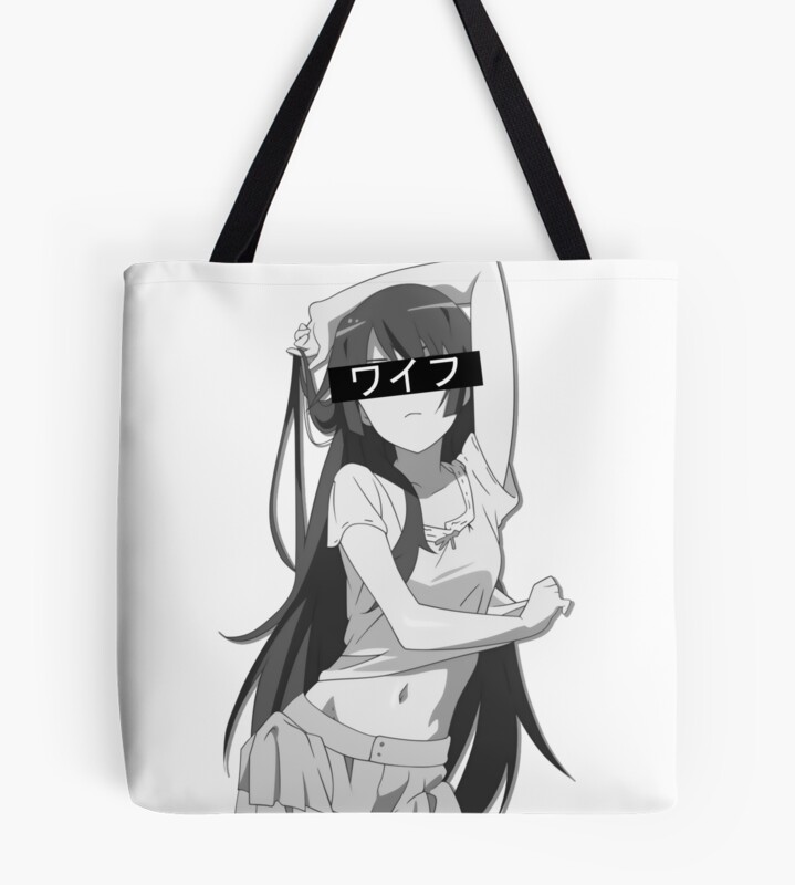 Senjougahara Waifu Tote Bag