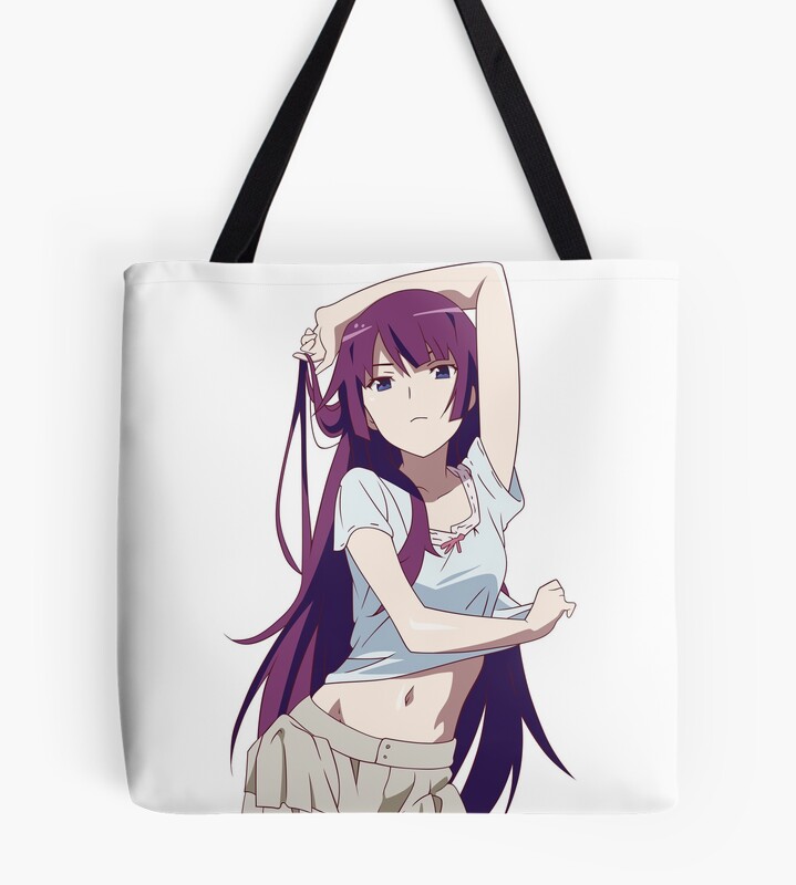 Sexy Senjougahara Hitagi Monogatari Tote Bag
