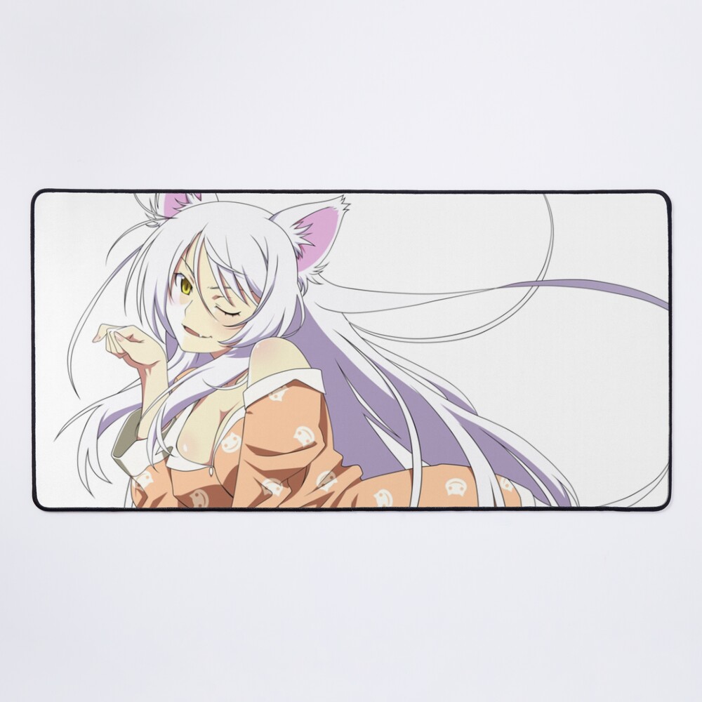 Black Hanekawa Monogatari Mouse Pad