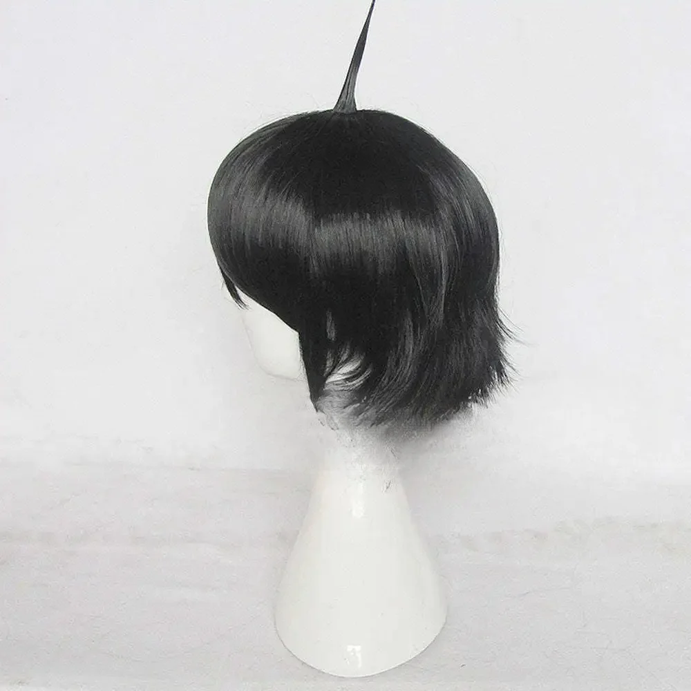 Bakemonogatari Nisemonogatari Koyomi Araragi Black Cosplay Wig - Image 2